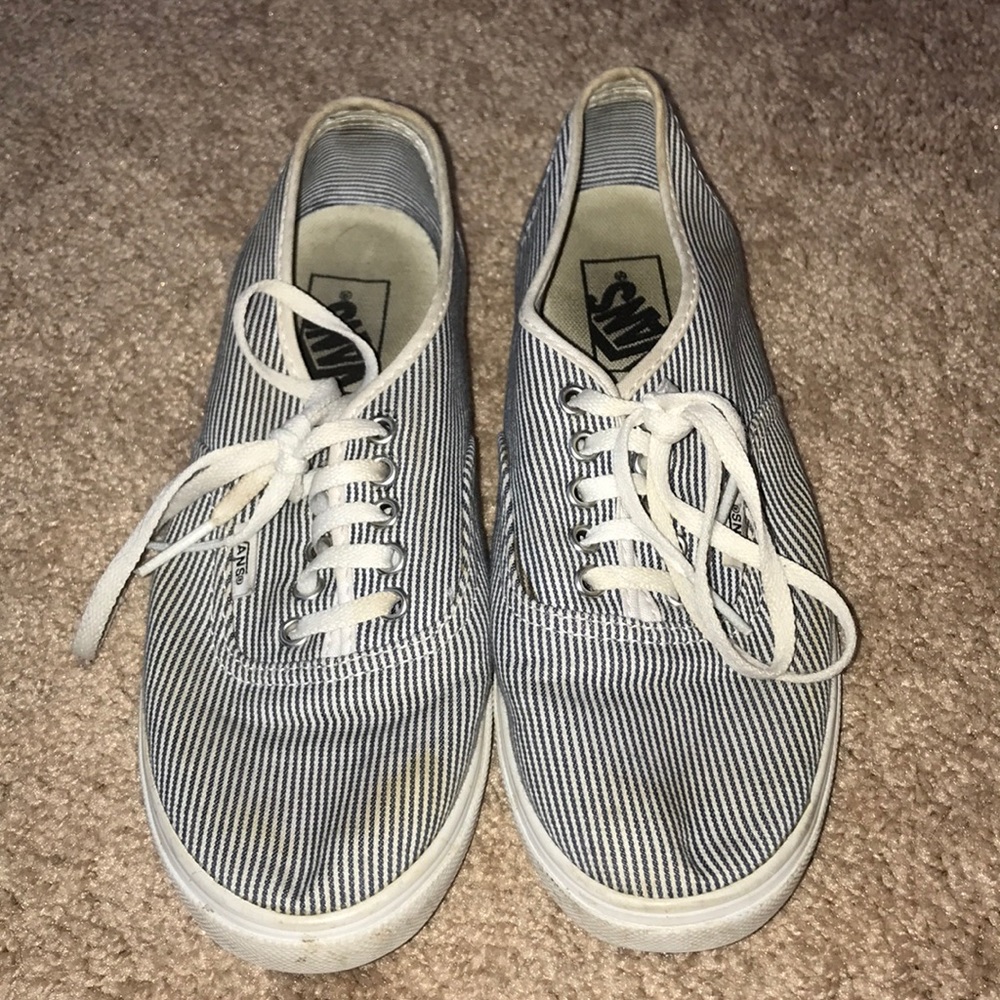 VANS “Authentic Lo Pro” Striped Sneakers